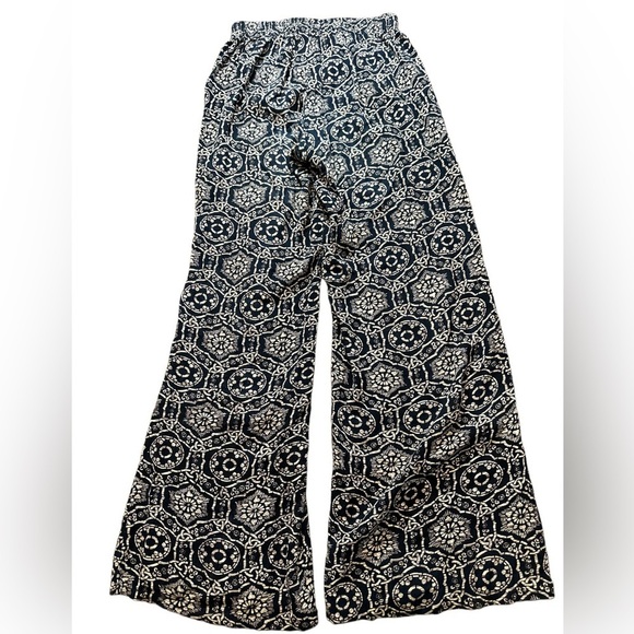 L.A.Hearts bohemian flare pants in dark blue. XS - Picture 2 of 4